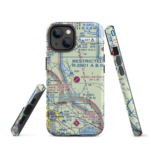 MacDill Air Force Base Auxiliary Field (AGR) VFR Sectional  Tough iPhone Case