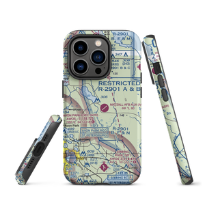 MacDill Air Force Base Auxiliary Field (AGR) VFR Sectional  Tough iPhone Case