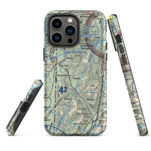 Mach Personal Strip (VT20) VFR Sectional  Tough iPhone Case