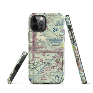 Mach-O Acres Airport (98OR) VFR Sectional  Tough iPhone Case