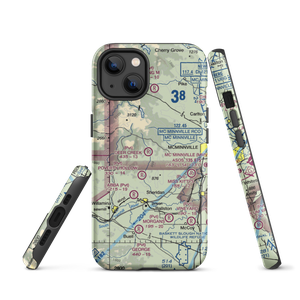 Mach-O Acres Airport (98OR) VFR Sectional  Tough iPhone Case