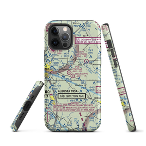 Mack's Patch-Derrick Field (92SC) VFR Sectional  Tough iPhone Case