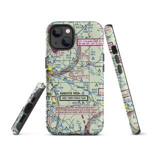 Mack's Patch-Derrick Field (92SC) VFR Sectional  Tough iPhone Case