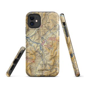 Mackay Bar Airport (ID28) VFR Sectional  Tough iPhone Case