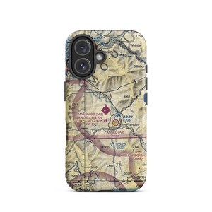 Macon County Airport (1A5) VFR Sectional  Tough iPhone Case