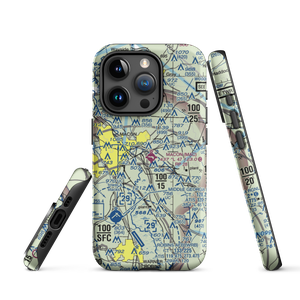 Macon Downtown Airport (MAC) VFR Sectional  Tough iPhone Case