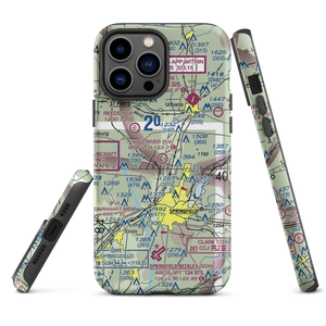 Mad River Airpark (I54) VFR Sectional  Tough iPhone Case