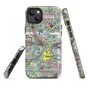 Mad River Airpark (I54) VFR Sectional  Tough iPhone Case