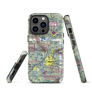 Mad River Airpark (I54) VFR Sectional  Tough iPhone Case