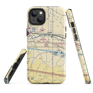 Maddox Ranch Co Airport (3MT4) VFR Sectional  Tough iPhone Case