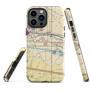 Maddox Ranch Co Airport (4U4) VFR Sectional  Tough iPhone Case