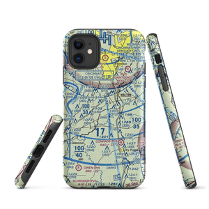 Madi's Meadows Airport (20KY) VFR Sectional  Tough iPhone Case