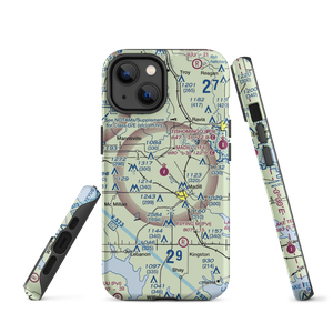 Madill Municipal Airport (1F4) VFR Sectional  Tough iPhone Case