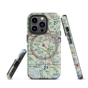 Madill Municipal Airport (1F4) VFR Sectional  Tough iPhone Case