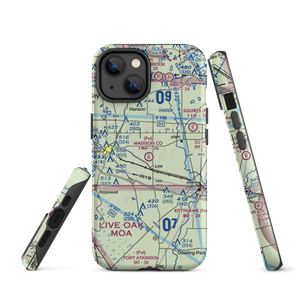 Madison County Airport (99FL) VFR Sectional  Tough iPhone Case