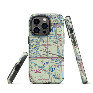 Madison County Airport (99FL) VFR Sectional  Tough iPhone Case