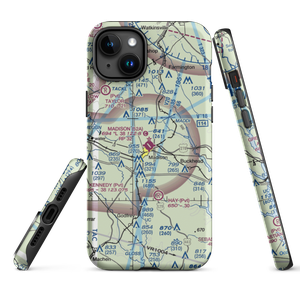 Madison Municipal Airport (52A) VFR Sectional  Tough iPhone Case