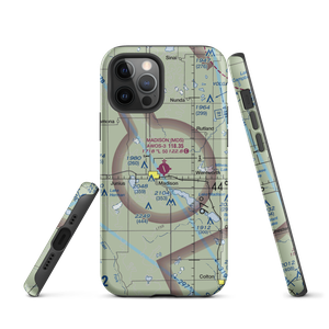 Madison Municipal Airport (MDS) VFR Sectional  Tough iPhone Case