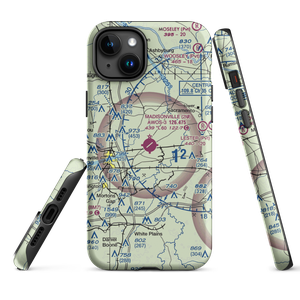 Madisonville Municipal Airport (2I0) VFR Sectional  Tough iPhone Case