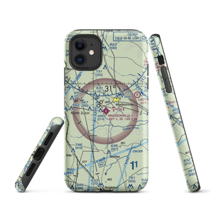 Madisonville Municipal Airport (51R) VFR Sectional  Tough iPhone Case