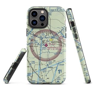 Madisonville Municipal Airport (51R) VFR Sectional  Tough iPhone Case