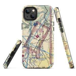 Madras Municipal Airport (S33) VFR Sectional  Tough iPhone Case