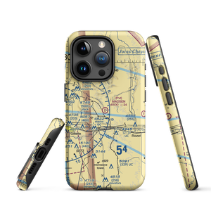 Madsen Airport (WY65) VFR Sectional  Tough iPhone Case