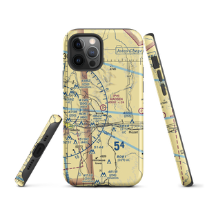 Madsen Airport (WY65) VFR Sectional  Tough iPhone Case