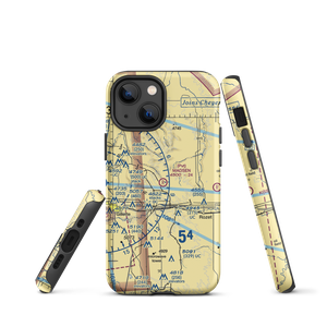 Madsen Airport (WY65) VFR Sectional  Tough iPhone Case