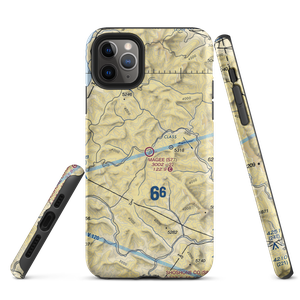 Magee Airport (S77) VFR Sectional  Tough iPhone Case