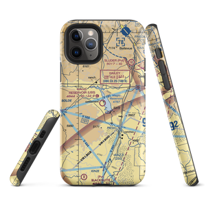 Magic Reservoir Airport (U93) VFR Sectional  Tough iPhone Case