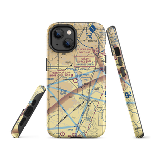 Magic Reservoir Airport (U93) VFR Sectional  Tough iPhone Case