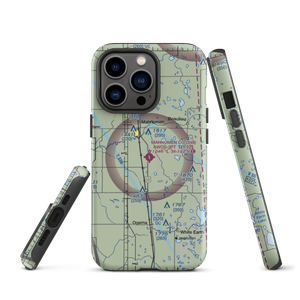Mahnomen County Airport (3N8) VFR Sectional  Tough iPhone Case