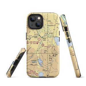 Mahogany Mtn. Airport (1JY2) VFR Sectional  Tough iPhone Case