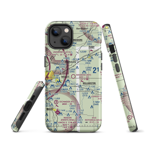 Maidens Airport (89Y) VFR Sectional  Tough iPhone Case