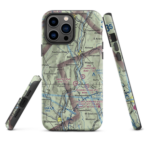 Major W. Guth STOLport (VT34) VFR Sectional  Tough iPhone Case