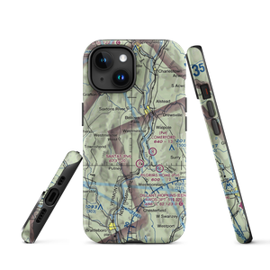 Major W. Guth STOLport (VT34) VFR Sectional  Tough iPhone Case