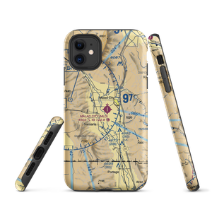 Malad City Airport (MLD) VFR Sectional  Tough iPhone Case