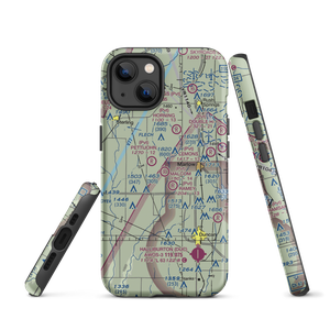 Malcom Farm Airport (OK91) VFR Sectional  Tough iPhone Case