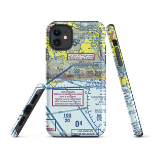 Malibu Administrative Center Heliport (74L) VFR Sectional  Tough iPhone Case