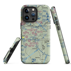 Malina Airport (MO31) VFR Sectional  Tough iPhone Case