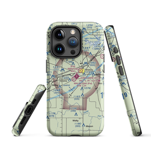 Malinchak Private Airport (OK69) VFR Sectional  Tough iPhone Case