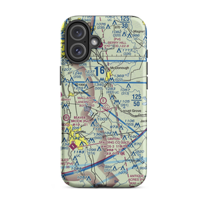 Mallards Landing Airport (GA04) VFR Sectional  Tough iPhone Case