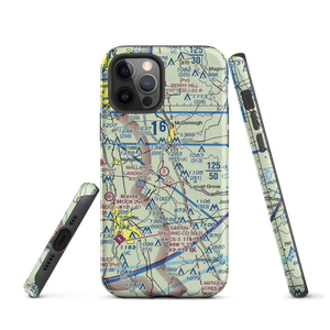 Mallards Landing Airport (GA04) VFR Sectional  Tough iPhone Case