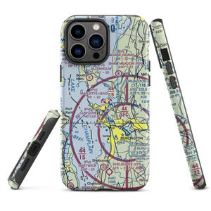 Malletts Head Seaplane Base (VT57) VFR Sectional  Tough iPhone Case