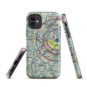 Mallory Airport (WV12) VFR Sectional  Tough iPhone Case