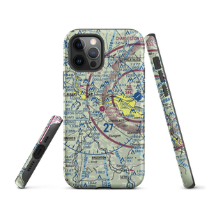 Mallory Airport (WV12) VFR Sectional  Tough iPhone Case