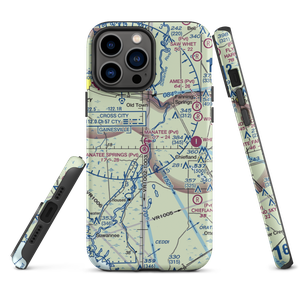 Manatee Seaplane Base (FD80) VFR Sectional  Tough iPhone Case