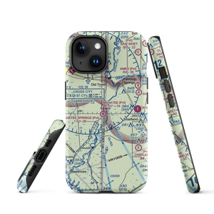 Manatee Seaplane Base (FD80) VFR Sectional  Tough iPhone Case