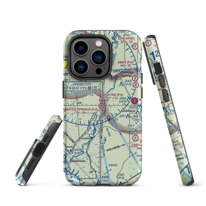 Manatee Springs Airport (5FD0) VFR Sectional  Tough iPhone Case